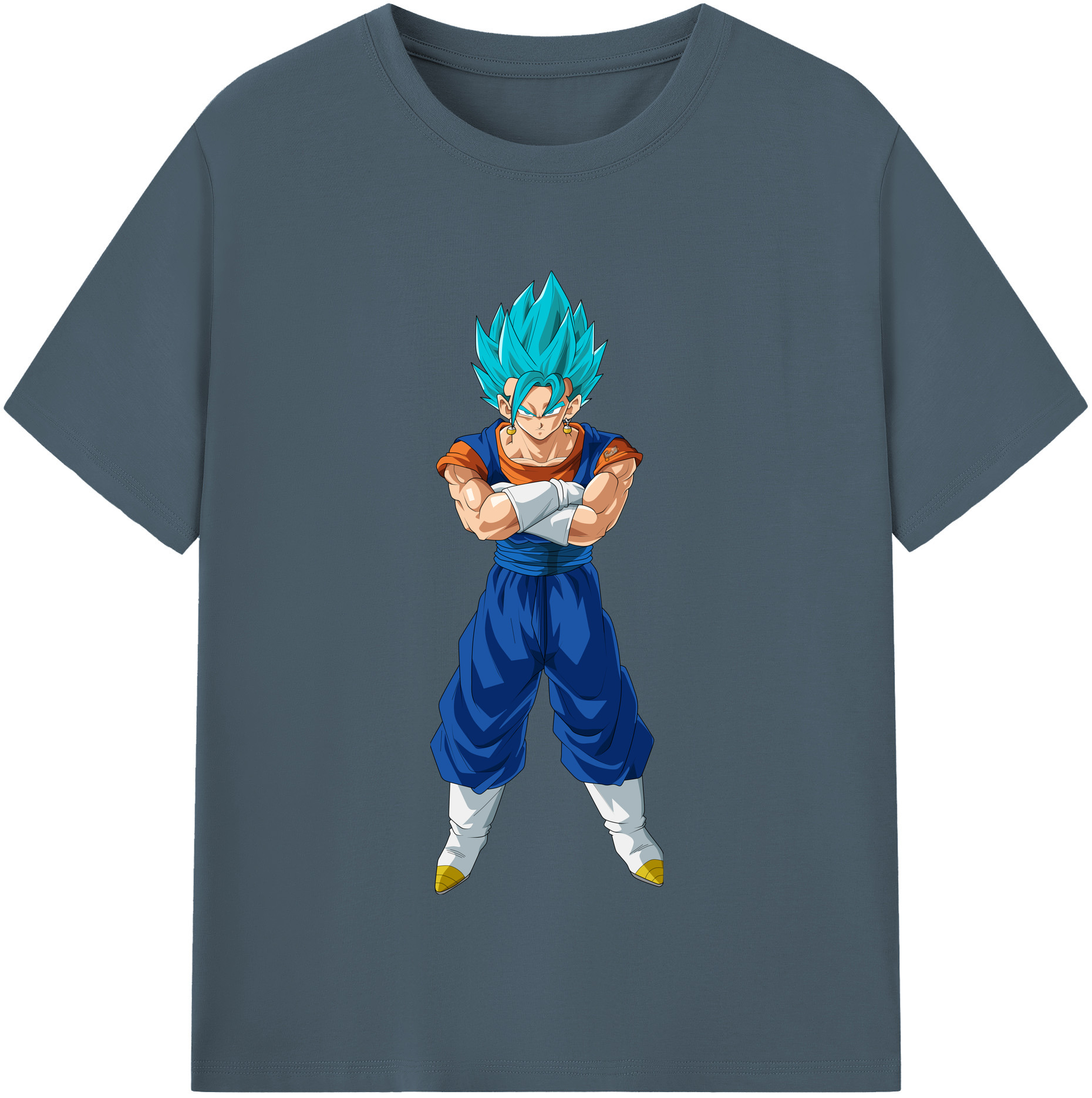 （画像用） ドラゴンボール ベジット DRAGON BALL Vegetto 綿100％半袖Tシャツ（フロントプリント）